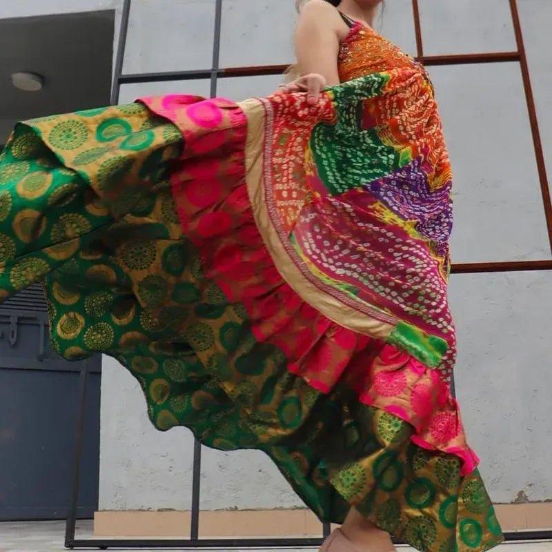 Ghazal-Bandhani maxi dress - Image 4