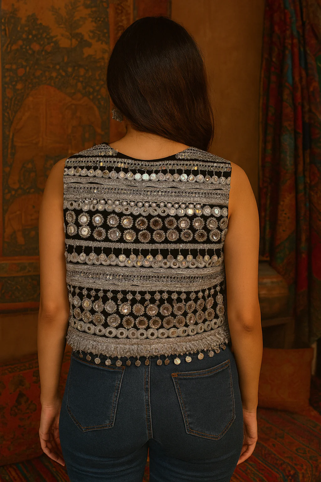 Sikka Heirloom Jacket- Silver - Image 2