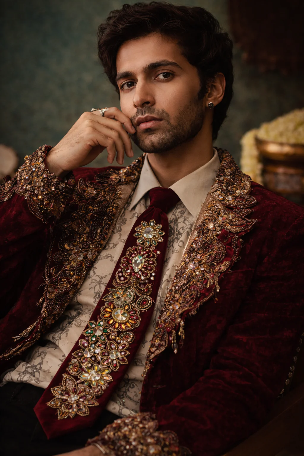 Baroque Bloodline Blazer - Image 2