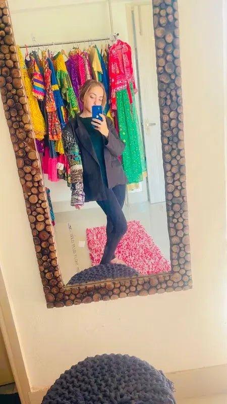 Black classic embellished blazer - Image 4