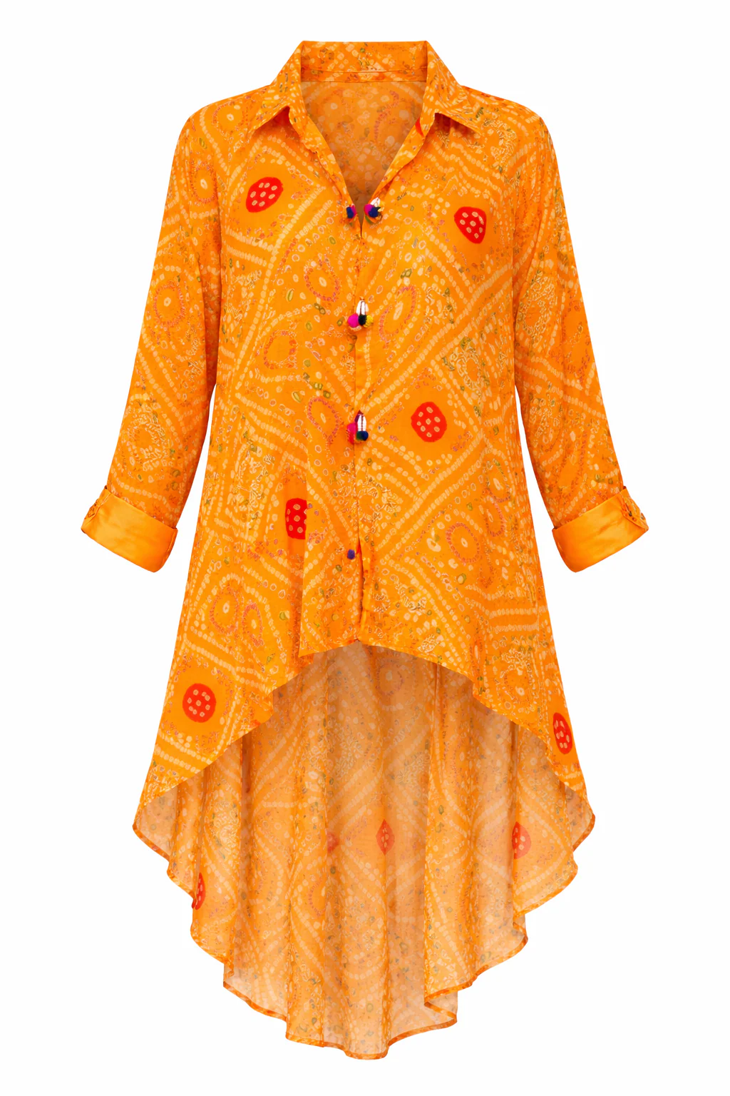 Bandhani High-Low Top - Image 4