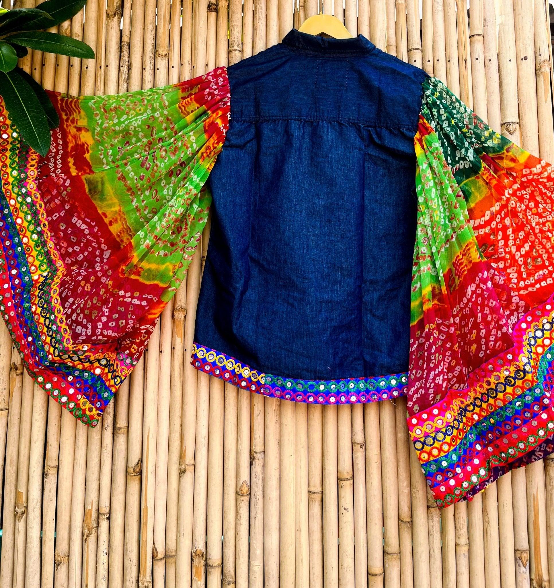 Butterfly Denim Shirt - Image 4