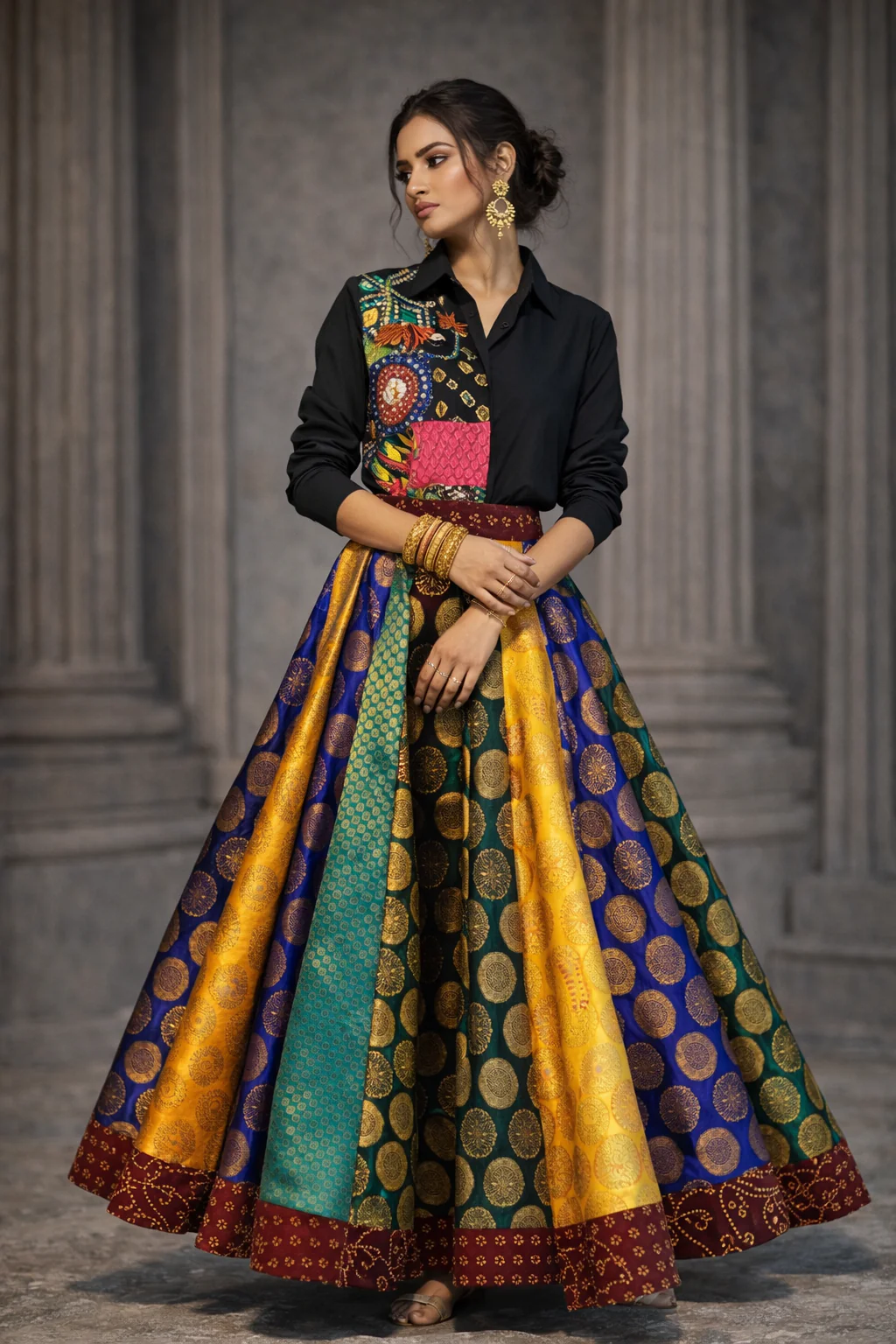 The Craftline Skirt–Shirt Set - Image 3