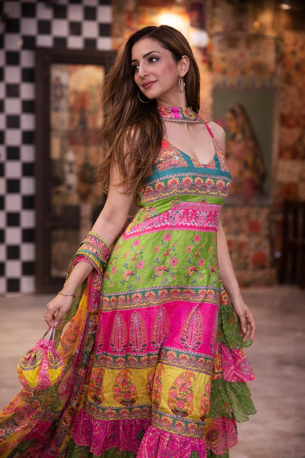 Feriha Ruffle Dress Set - Image 2