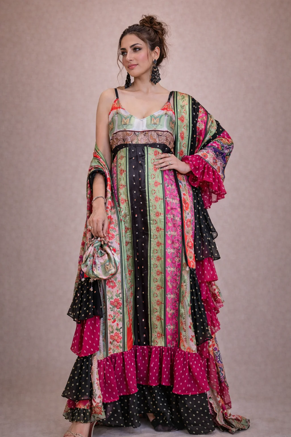 Feriha Ruffle Dress Set - Image 3