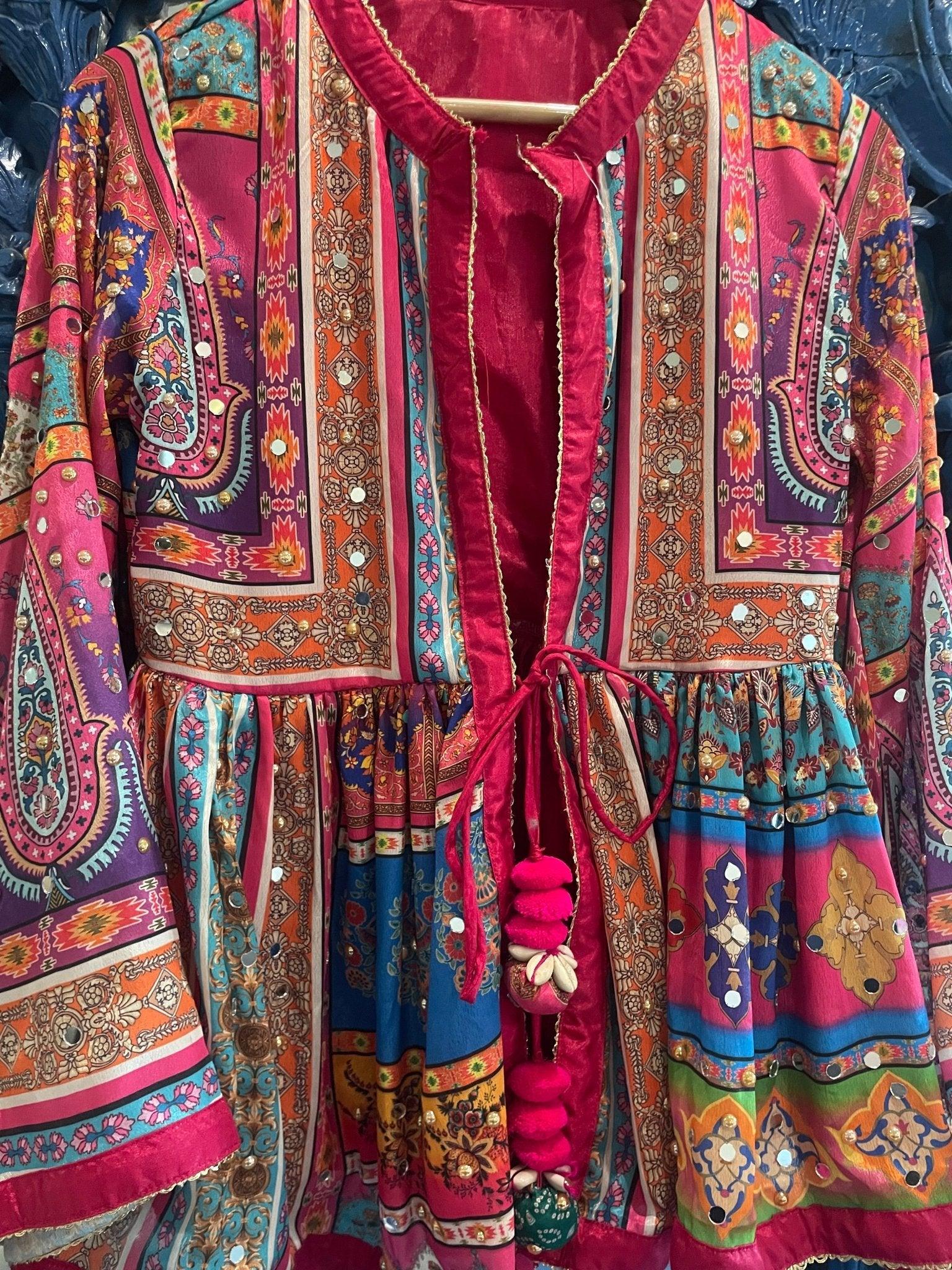 Jasmine Basin Shringar Sheesha Peplum Top - Image 4