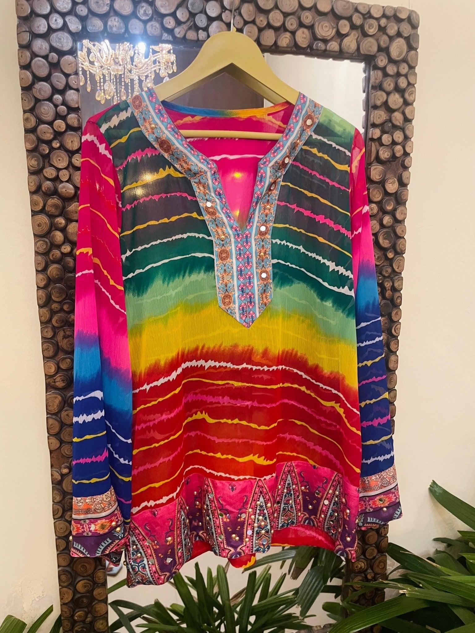 Leheriya Love Affair Kurti - Image 4