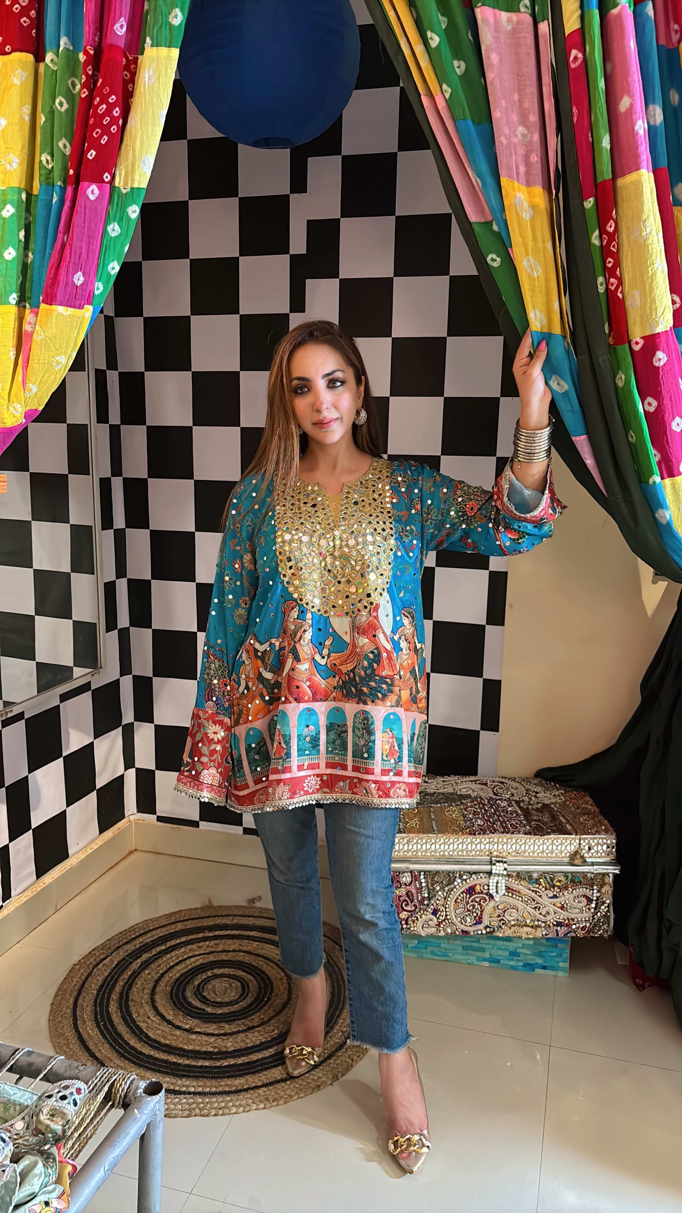 Mehfil Mirror kurta - Image 2