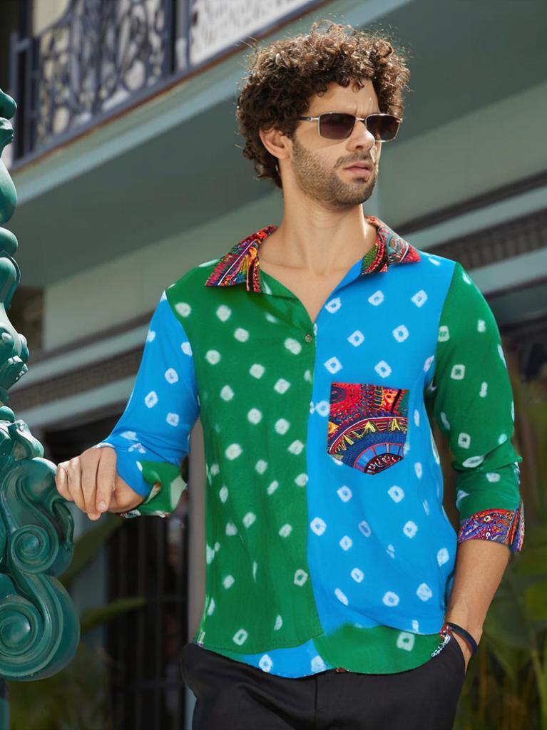 MEN BANDHINI SHIRT - Image 2