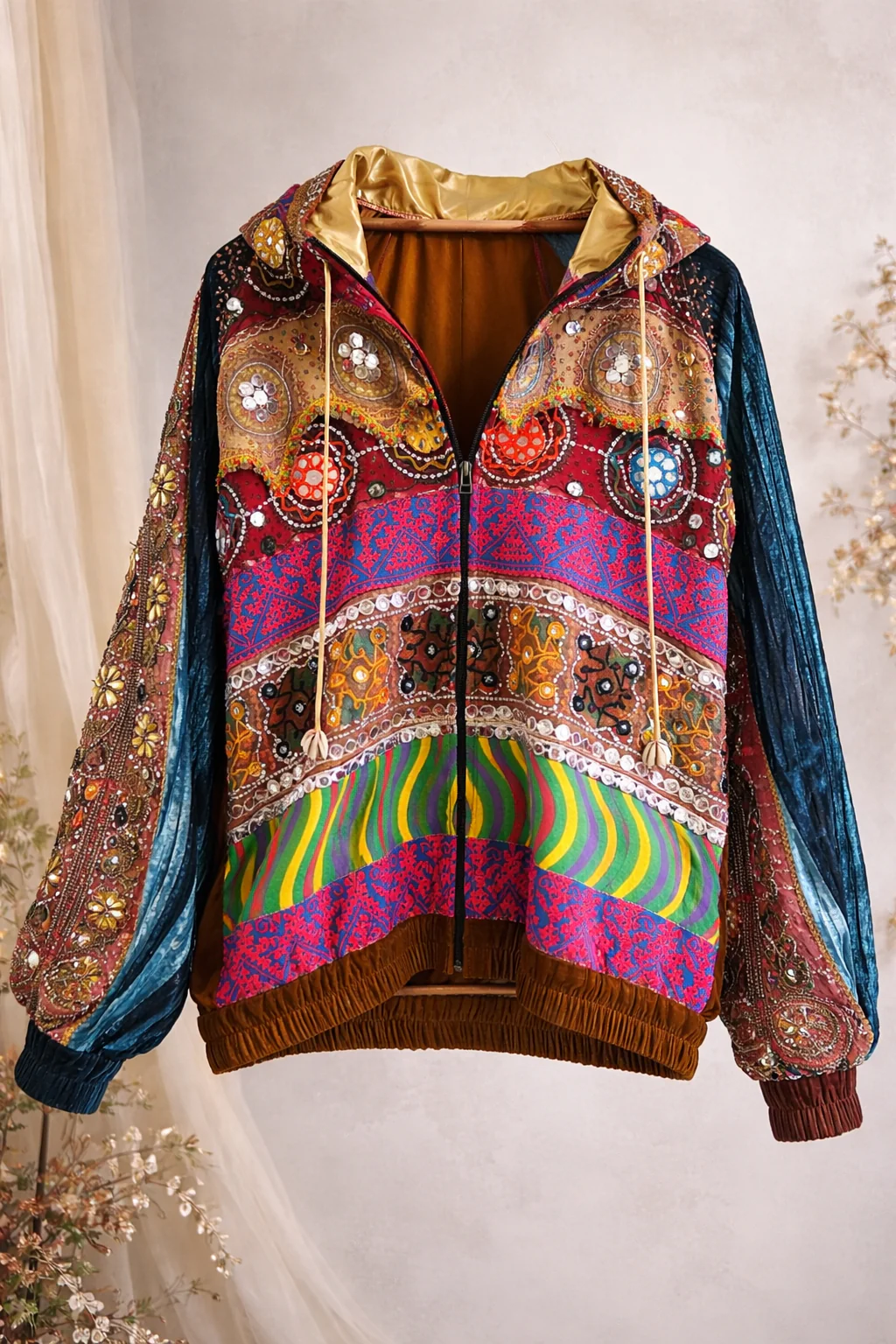 Men - hippie Soul Hoodie - Image 3