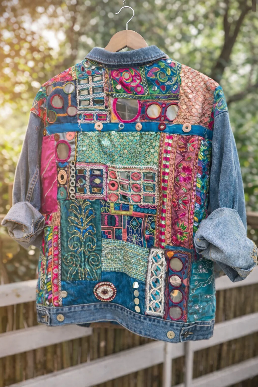 Urban Relic Patchwork Jacket - Image 4