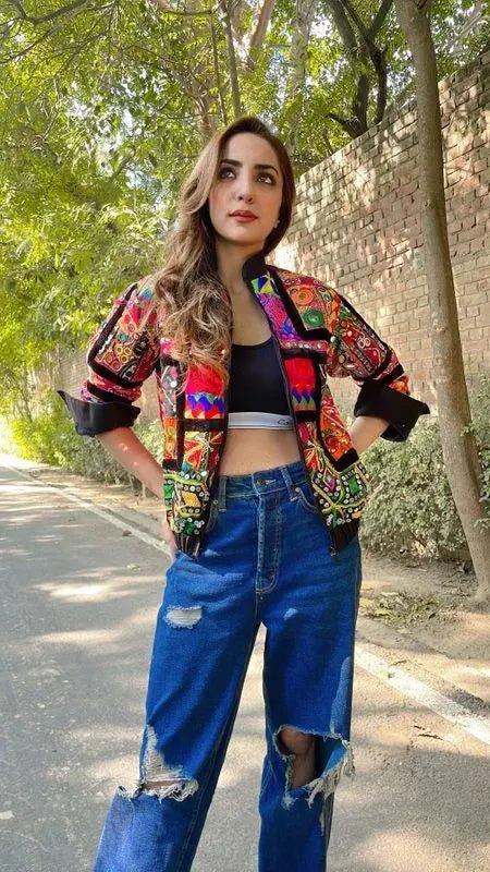 Patchwork Bomber Jacket - Image 3