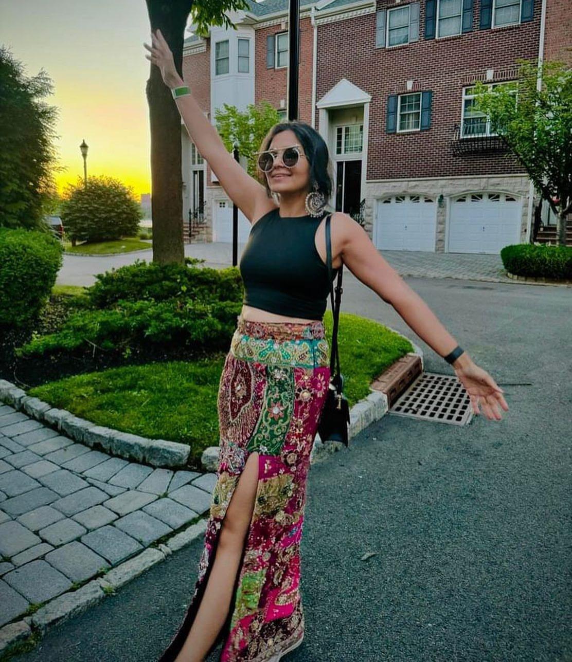 The Plum Patchwork Heirloom Skirt - Image 6