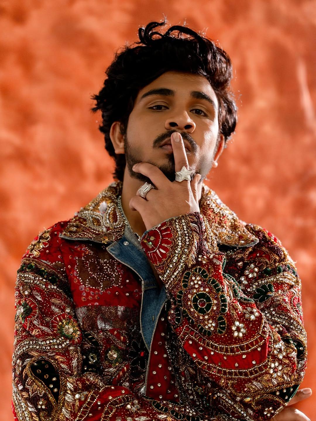 Sanju Rathod in Ranjha Royale Embellished Jacket - Image 3