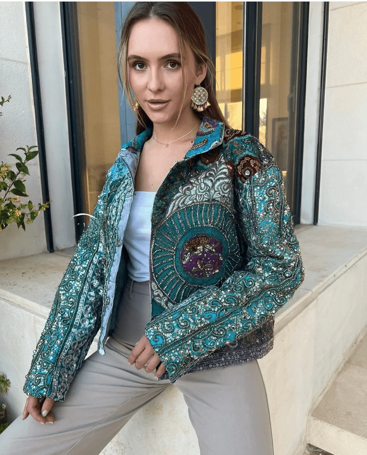 ‘Shehzaadi’- Embellished Jacket